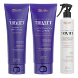 Kit Matizante Itallian Trivitt Sh280ml Cond250+ Reconst Inst