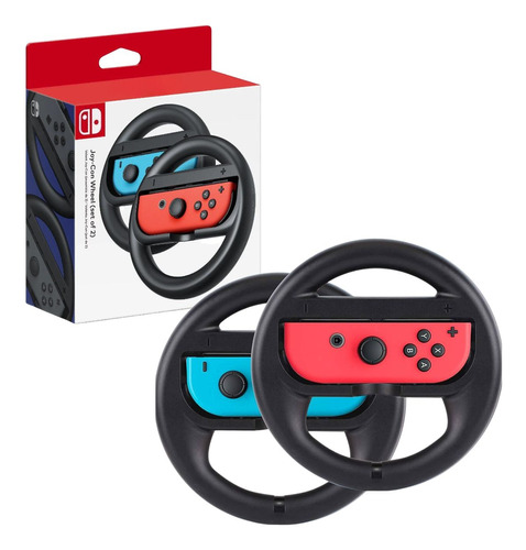 Kit 2 Volante Wheel Para Joy-con De Nintendo Switch E Oled