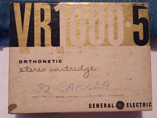 Cápsula General Electric Vr1000-5 - Cartucho Stereo Na Caixa