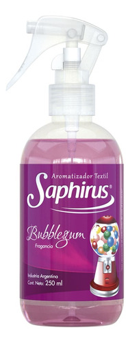 Fragancia Saphirus Aromatizador Ropa Textil Perfume 250 Ml