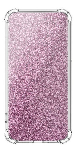 Carcasa Brillo Rosado Para iPhone XS