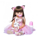 Muñeca Bebe Reborn Real Cuerpo Completo Silicona Envio Inmed