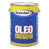  Oleo Sintetico  Lavable Soquina   Galon  3.7lts Colores 