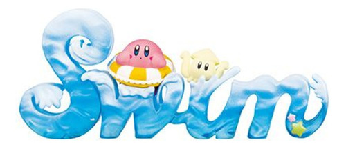 Kirby Re-ment Kirby & Words Swim
