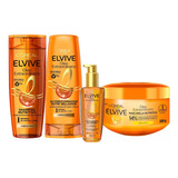 Pack Oleo Extraordinario Elvive Shampoo+aco+mascarilla+oleo