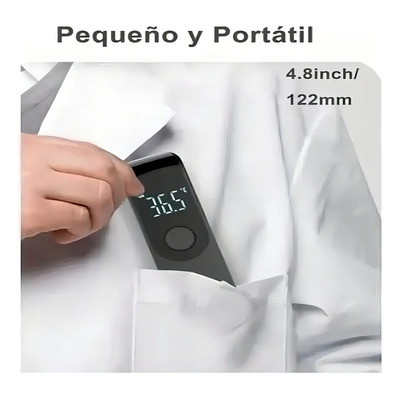 Termómetro Infrarrojo Sin Contacto QYJU T7-103 Medición Precisa Rápida Negro | Meses sin interés