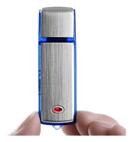 Mini Grabadora De Voz Usb Memoria 8gb 19h Microfono Espia 