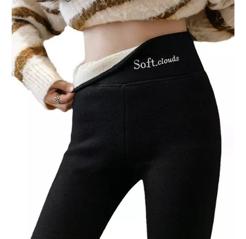 Leggins Térmicos Sherpa De Talla Grande Para Mujer