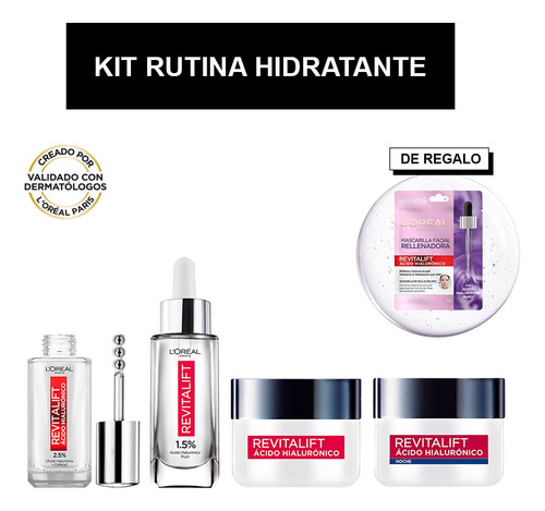 Kit Rutina Hidratante + Mascarilla De Regalo 