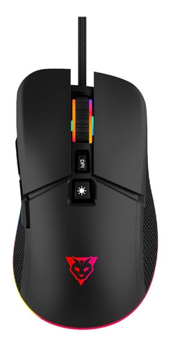 Mouse Gamer Alambrico Blanco Rgb 7 Botones  7200dpi Ocelot