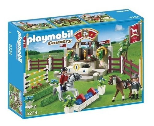 Todobloques Playmobil 5224 Competición Caballos