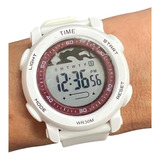 Reloj Time Digital Hombre  Sumergible Crono Luz - Taggershop