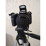  Canon Powershot Sx520 Hs Compacta Cor  Preto Usada E Tri-pé