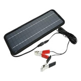 Carregador De Bateria Solar Para Carro E Barco Portátil
