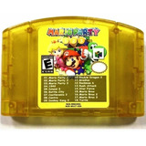 Cartucho Para N64 Mario Party Colección + Juegos Nes