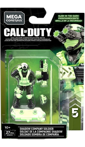 Mega Construx Shadow Company Soldier Call Of Duty Juguete