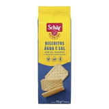 Biscoito Água E Sal Sem Glúten Zero Lactose Schär Snackers Pacote 115g