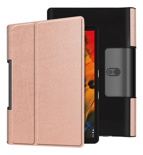 Funda De Piel Para Lenovo Yoga Smart Tab Con Soporte