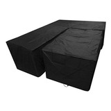 Conjunto Fundas Sofá En L Y Mesa Exterior Impermeable - Prot