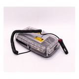 Super Baliza 24 Led Plana 24w 12v-24v Ambar Con Efectos