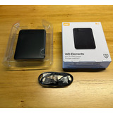 Disco Duro Externo Wd Elements 4tb Negro