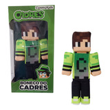 Boneco Cadres Streamers Pelúcia Minecraft Cosmo Kids 30cm