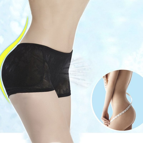 Panty Push Up Rellenos Cojines Aumento Pompis Cadera