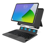 Funda C/teclado Wiwu Para iPad 2021 9g/8g/7g 10.2 Magnetic