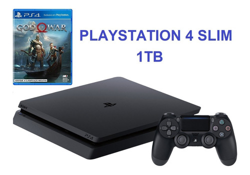 Playstation 4 Slim 1tb Impecável - Ps4 