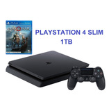 Playstation 4 Slim 1tb Impecável - Ps4 