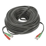 Cable Coaxial ( Bnc Rg59 ) + Alimentación / Siamés / 50 Metr