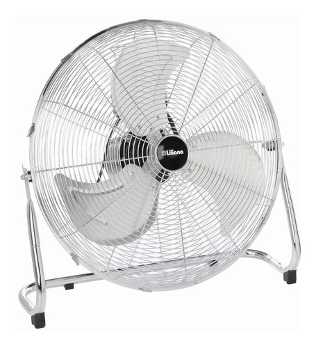 Ventilador Turbo Parrilla Cromada Liliana 18´ Vtfm18 3 Aspas