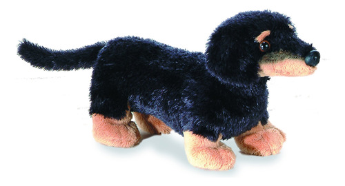 Aurora Plush Vienna Dachshund Mini Flopsie 8