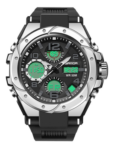 Relógio Masculino Sanda Digital Esportivo Militar Robusto