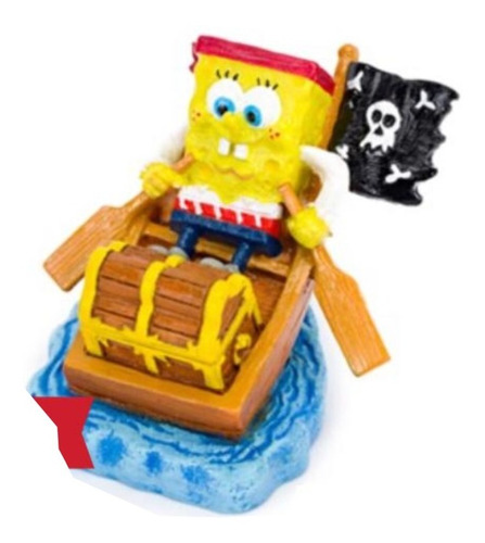 Bob Esponja Pirata En Barco