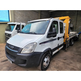   Iveco Daily 70c17 4x2 Ano 2014 Munck Cabine Dupla  Toco 