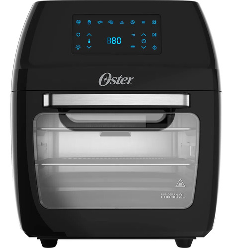 Fritadeira Forno Digital Oven Fryer 3 Em 1 Oster 12l
