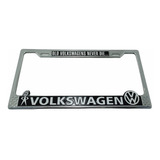 Marco Para Placa Tras/delantera Volkswagen Negro Pieza