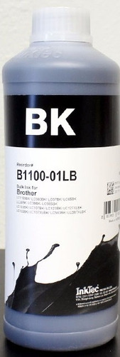 Litro Tinta Inktec Compatible Brother B1100 T300 T500 T700