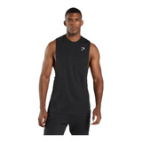 Gymshark React Drop Arm Tank - Black