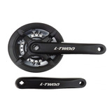 Plato Y Palanca Para Bicicleta Mtb Ltwoo  Doble 36-22