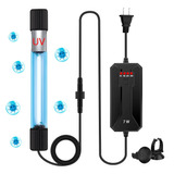 Luz Uv Para Acuario Desinfecta Con Luz Uv De 7 W Taishan