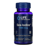Life Extension, Sea-iodine, Complejo De Yodo Con Plantas Mar Sabor Neutro