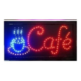 Letreros Led Luminoso Café 48x25cm 