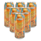 Pack Cerveza Antares Artesanal Honey Lata 473 Ml X6