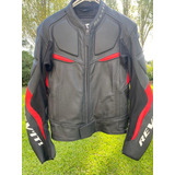 Campera De Cuero Revit Spitfire Talle Ce Única - Como Nueva