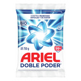 Detergente En Polvo Ariel Doble Poder 10 Unidades De 750gr