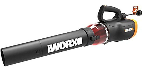 Worx Wg520 Turbine 600 Soplador De Hojas Eléctrico, Negro