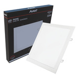 Kit 10 Painel Quadrado Embutir 30w 40x40 Branco Frio 6500k