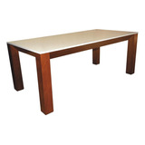 Mesa Comedor Madera Guatambú Lustrada Rectangular 2m